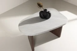 Fjôrd Salontafel Grönvik 70x45cm Mokka Betonlook