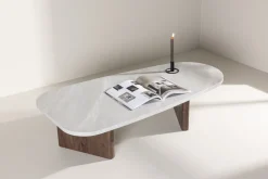 Fjôrd Salontafel Grönvik 130x65cm Mokka Betonlook