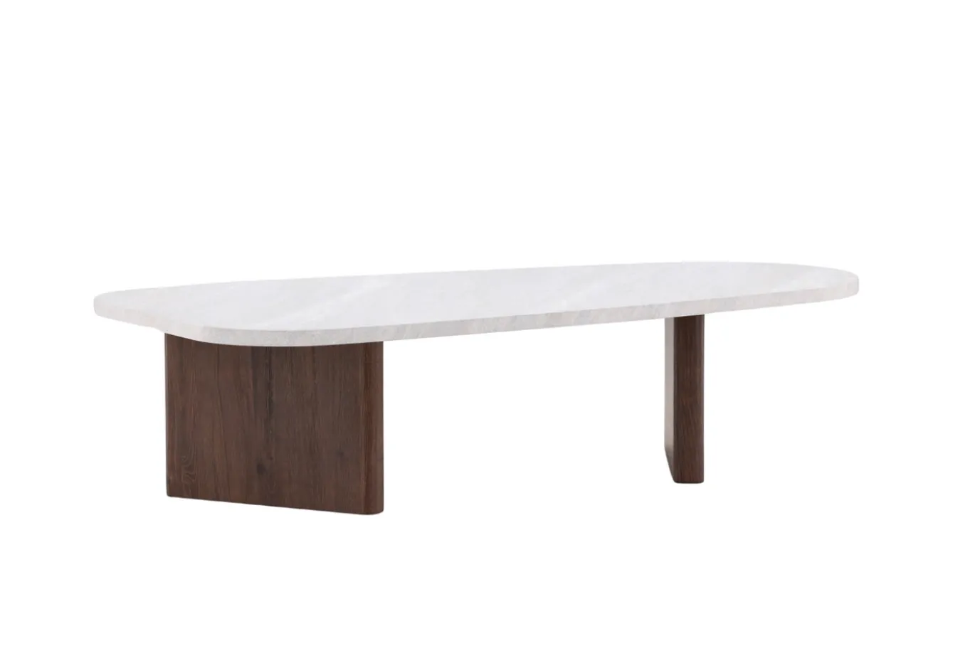 Fjôrd Salontafel Grönvik 130x65cm Mokka Betonlook