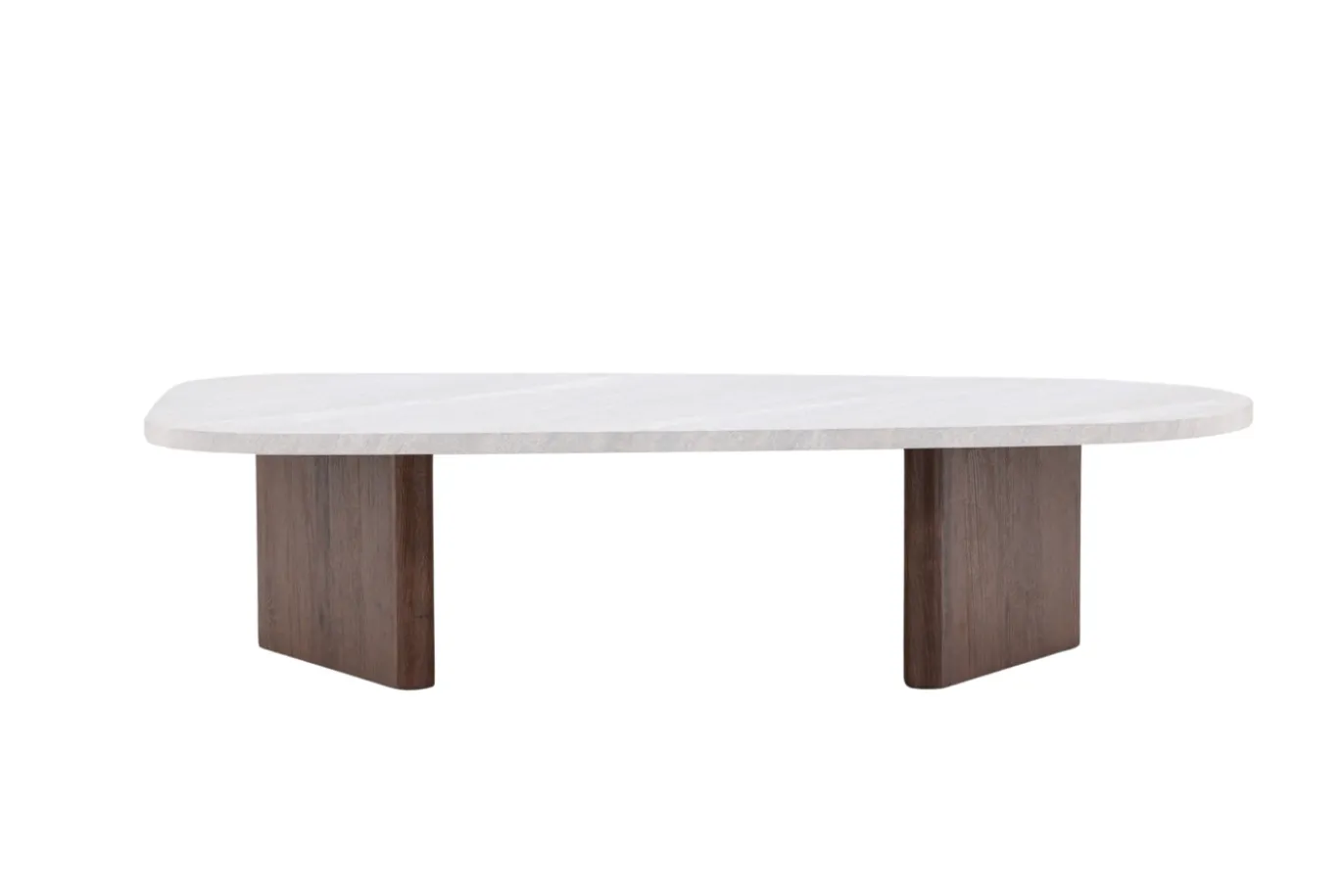 Fjôrd Salontafel Grönvik 130x65cm Mokka Betonlook