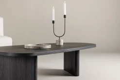 Fjôrd Salontafel Grönvik 130x65cm Zwart