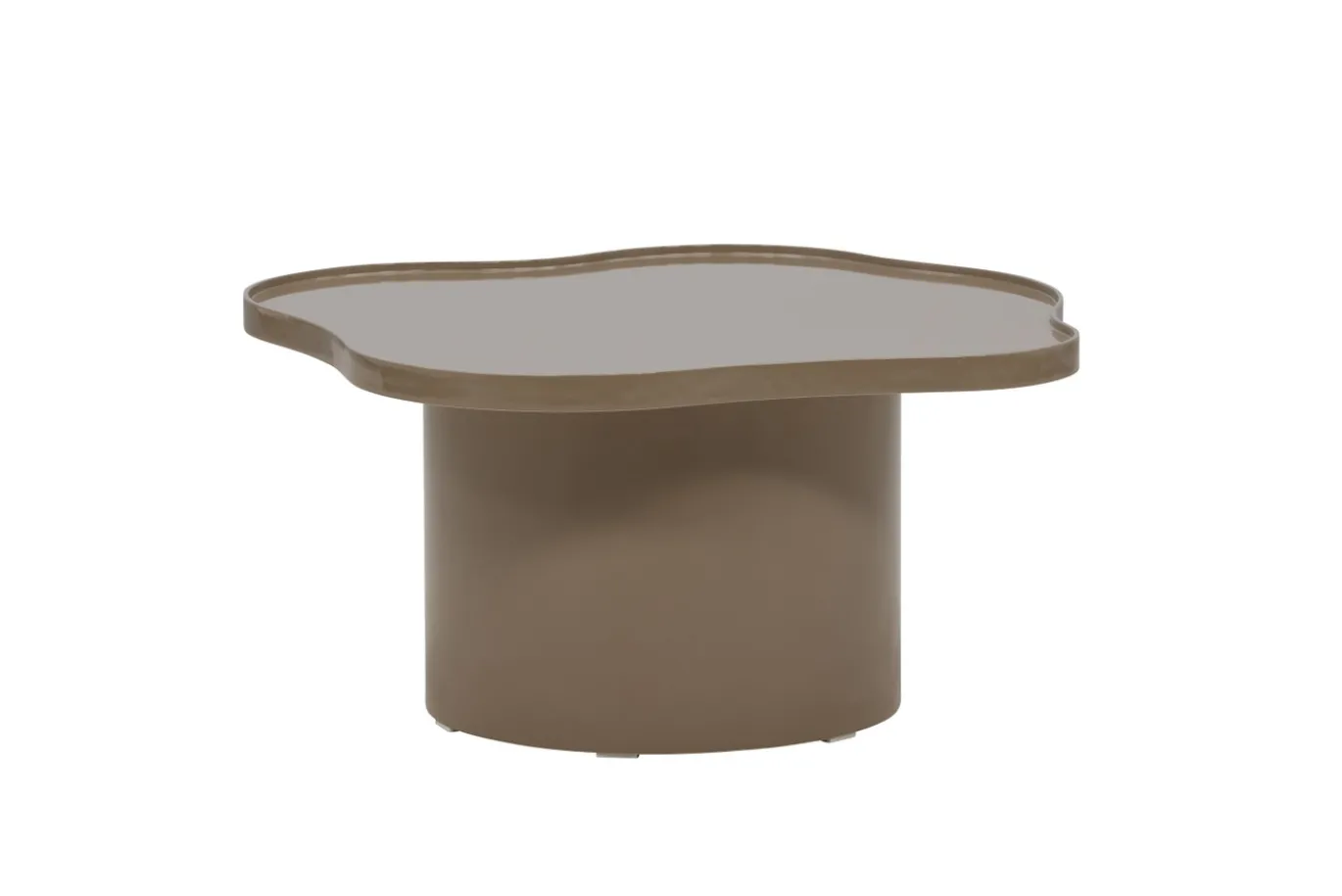Fjôrd Salontafel Ilse MDF Bruin ø90cm