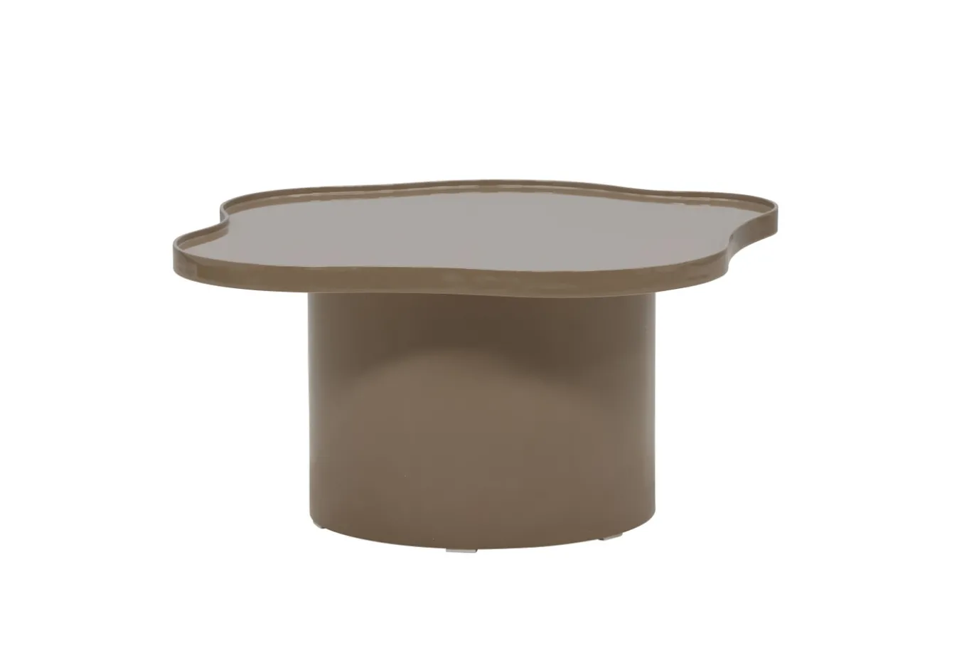 Fjôrd Salontafel Ilse MDF Bruin ø90cm