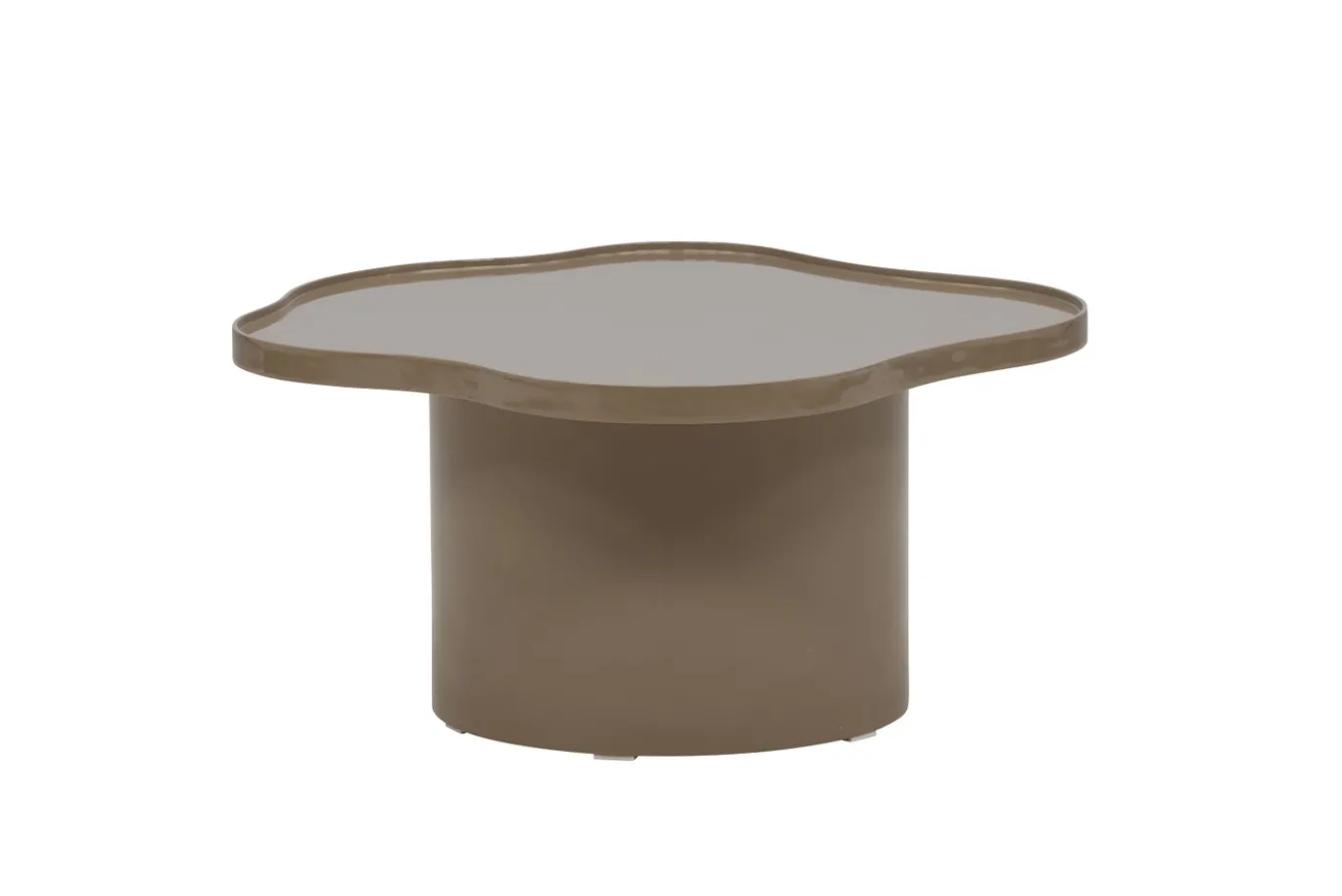 Fjôrd Salontafel Ilse MDF Bruin ø90cm