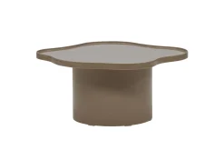 Fjôrd Salontafel Ilse MDF Bruin ø90cm