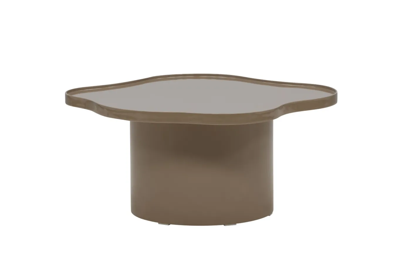 Fjôrd Salontafel Ilse MDF Bruin ø90cm