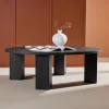Fjôrd Salontafel Juno Zwart ⌀120cm