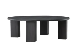 Fjôrd Salontafel Juno Zwart ⌀120cm