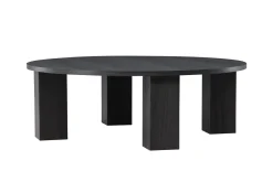 Fjôrd Salontafel Juno Zwart ⌀120cm