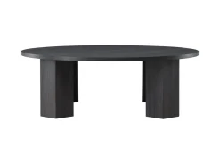 Fjôrd Salontafel Juno Zwart ⌀120cm