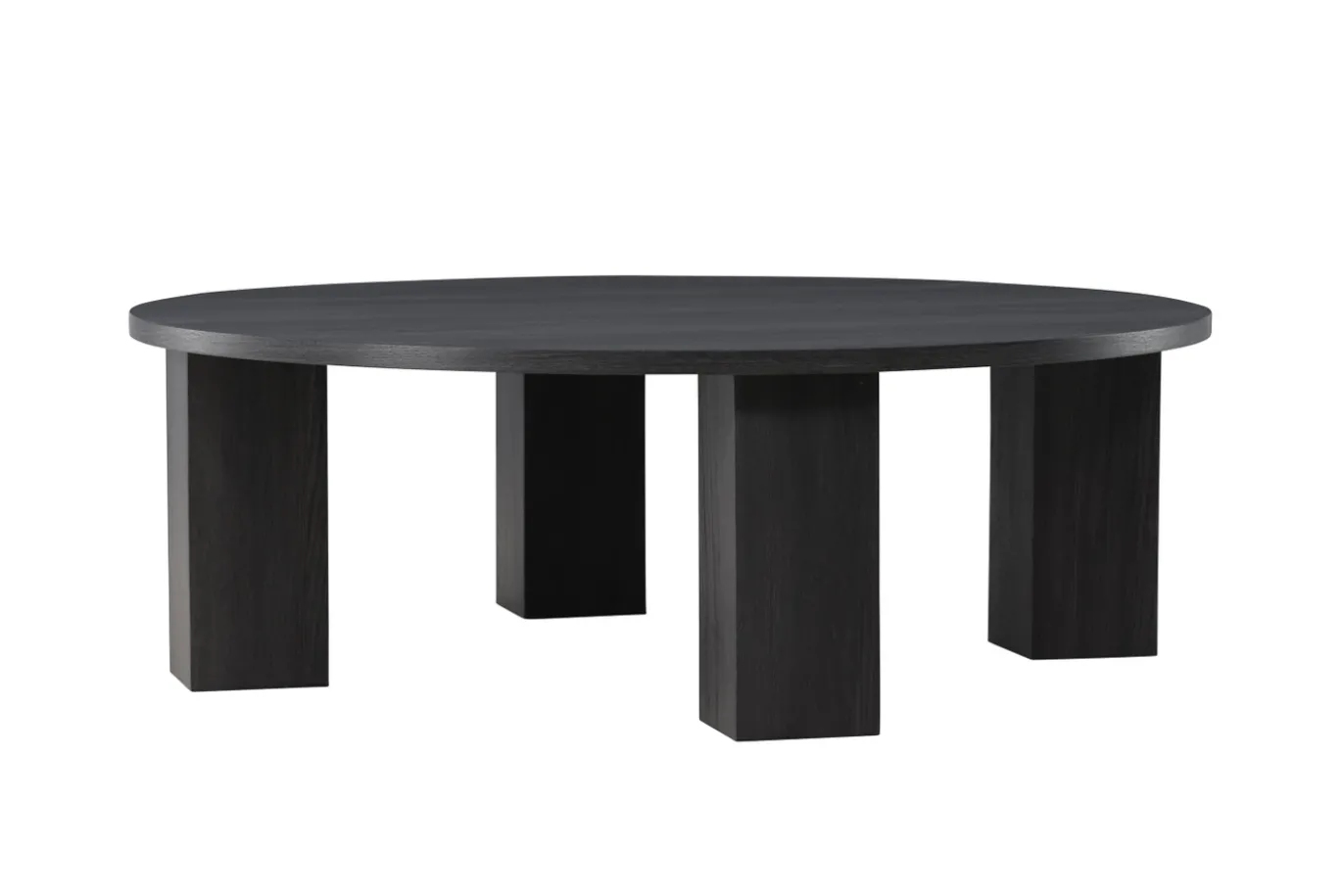 Fjôrd Salontafel Juno Zwart ⌀120cm