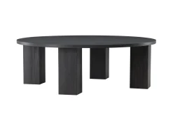 Fjôrd Salontafel Juno Zwart ⌀120cm