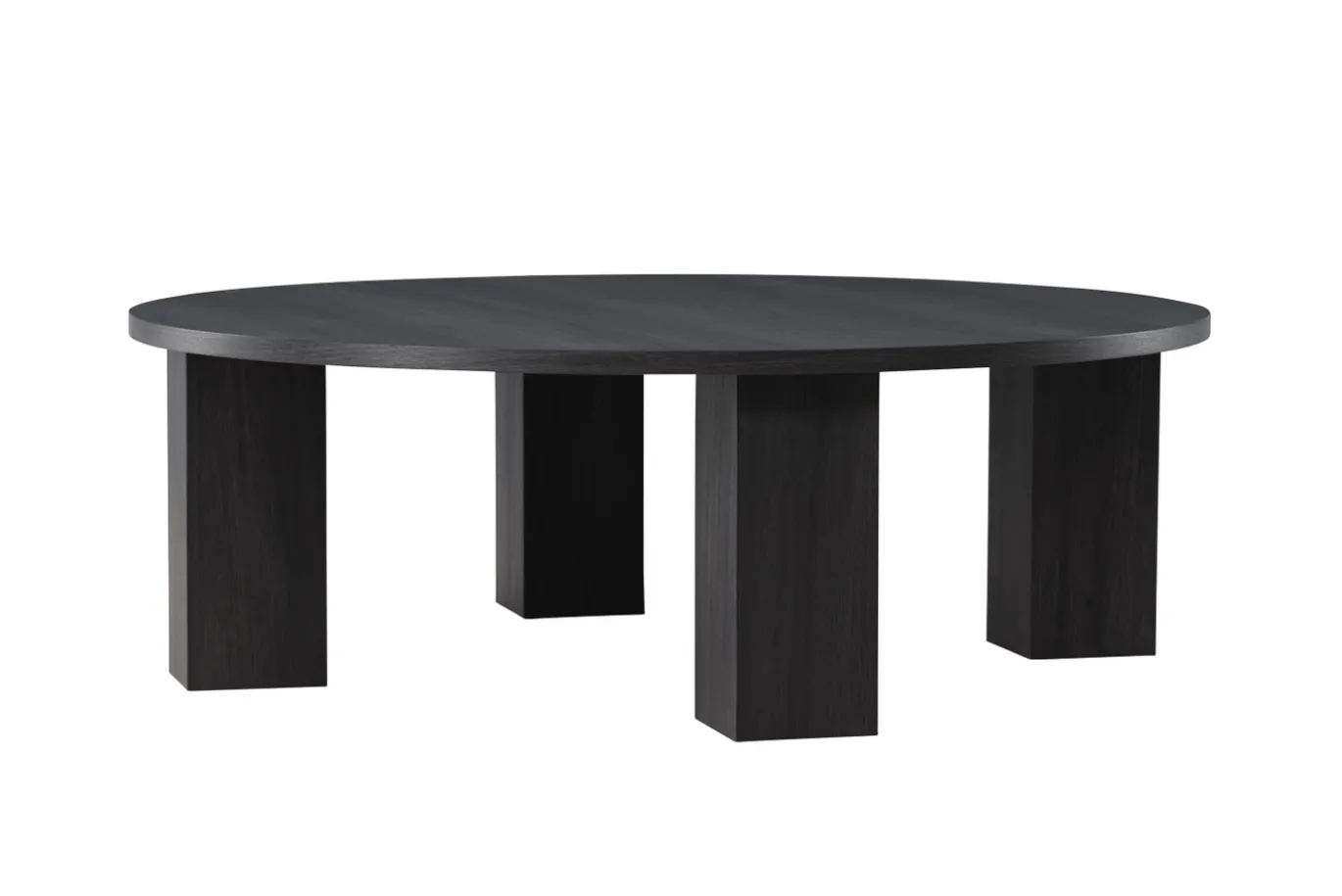 Fjôrd Salontafel Juno Zwart ⌀120cm