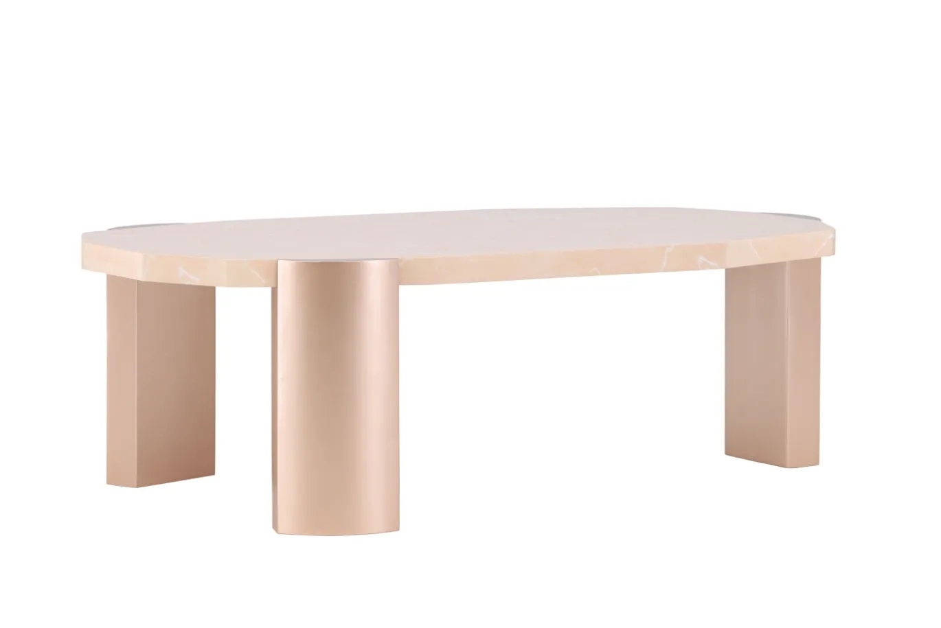 Fjôrd Salontafel Kres Roze 125x71cm