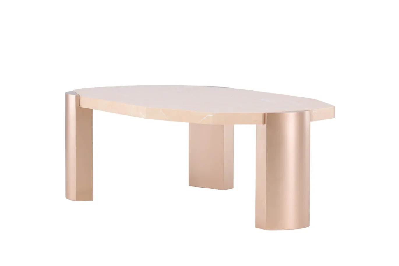 Fjôrd Salontafel Kres Roze 125x71cm