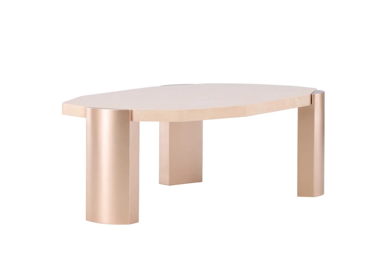Fjôrd Salontafel Kres Roze 125x71cm