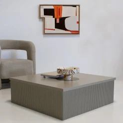 Fjôrd Salontafel Lenox 90x90cm Grijs