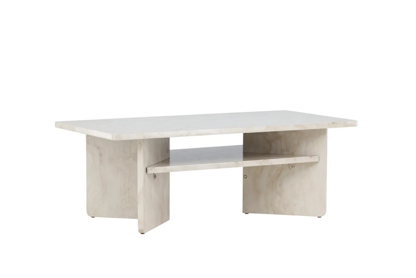 Fjôrd Salontafel Ålesund 120x60 Marmerlook Beige