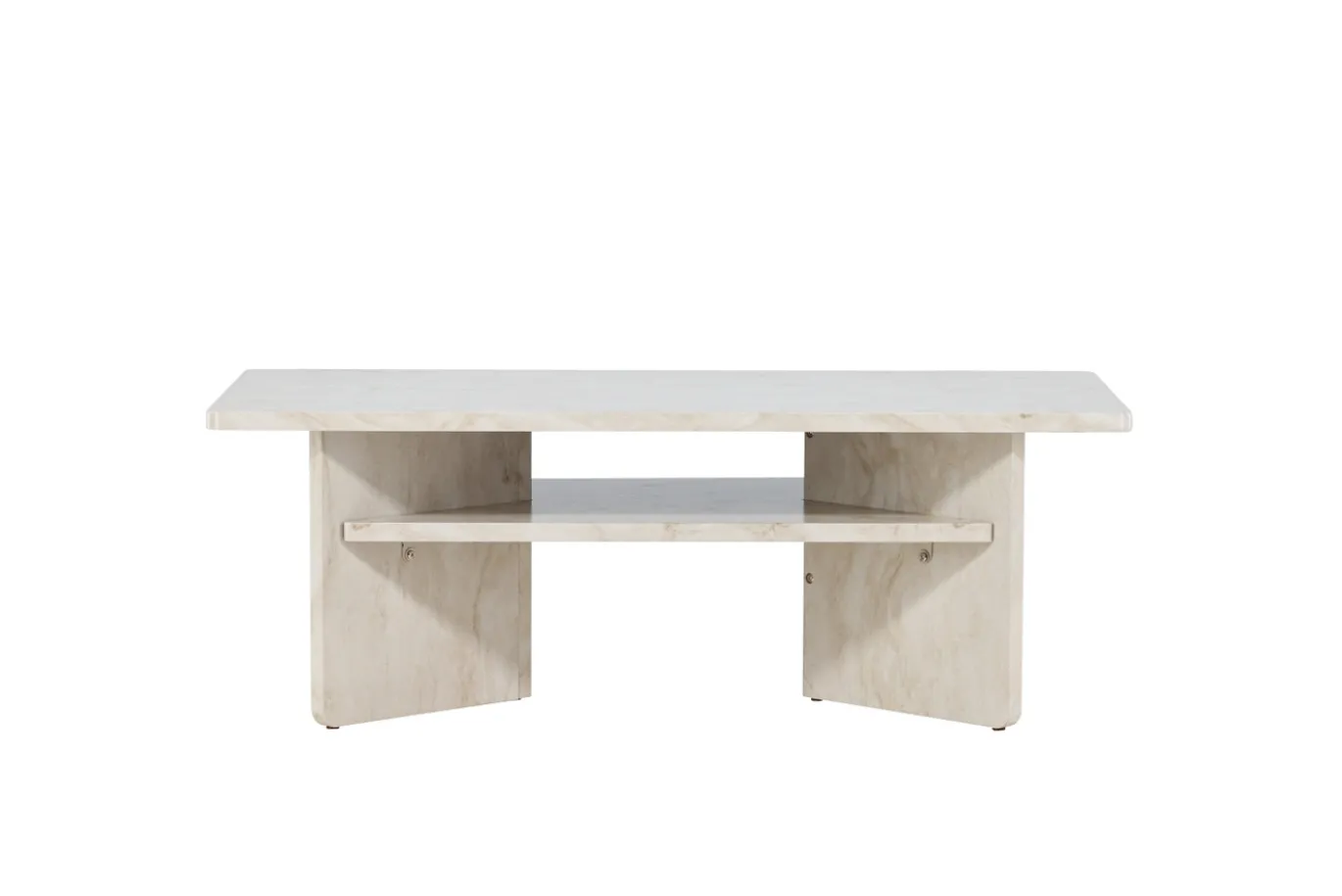 Fjôrd Salontafel Ålesund 120x60 Marmerlook Beige