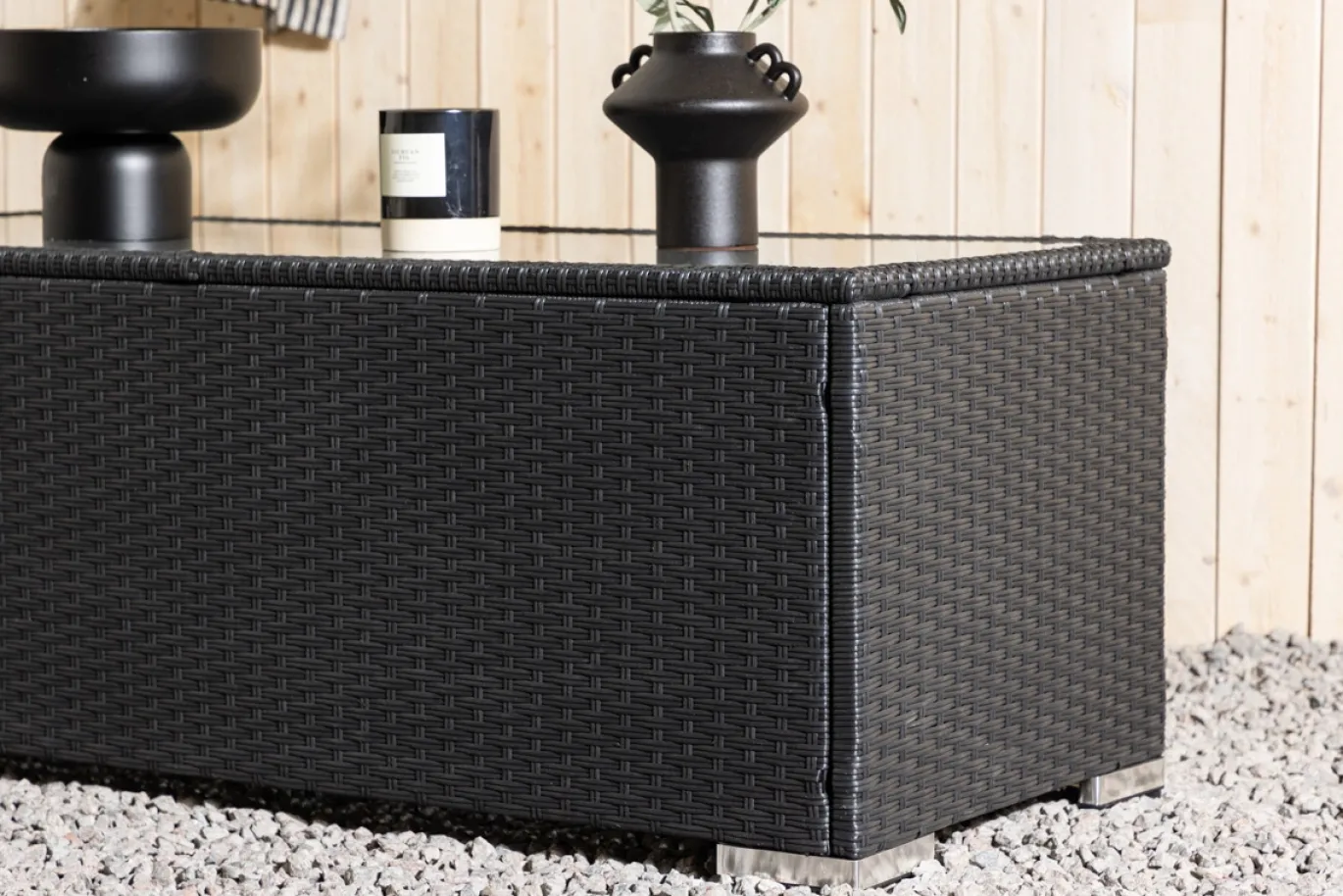 Fjôrd Salontafel London Zwart