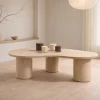 Fjôrd Salontafel Megg Nature 130x78cm