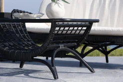 Fjôrd Salontafel Moana Zwart Rotan Glas