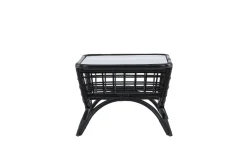 Fjôrd Salontafel Moana Zwart Rotan Glas