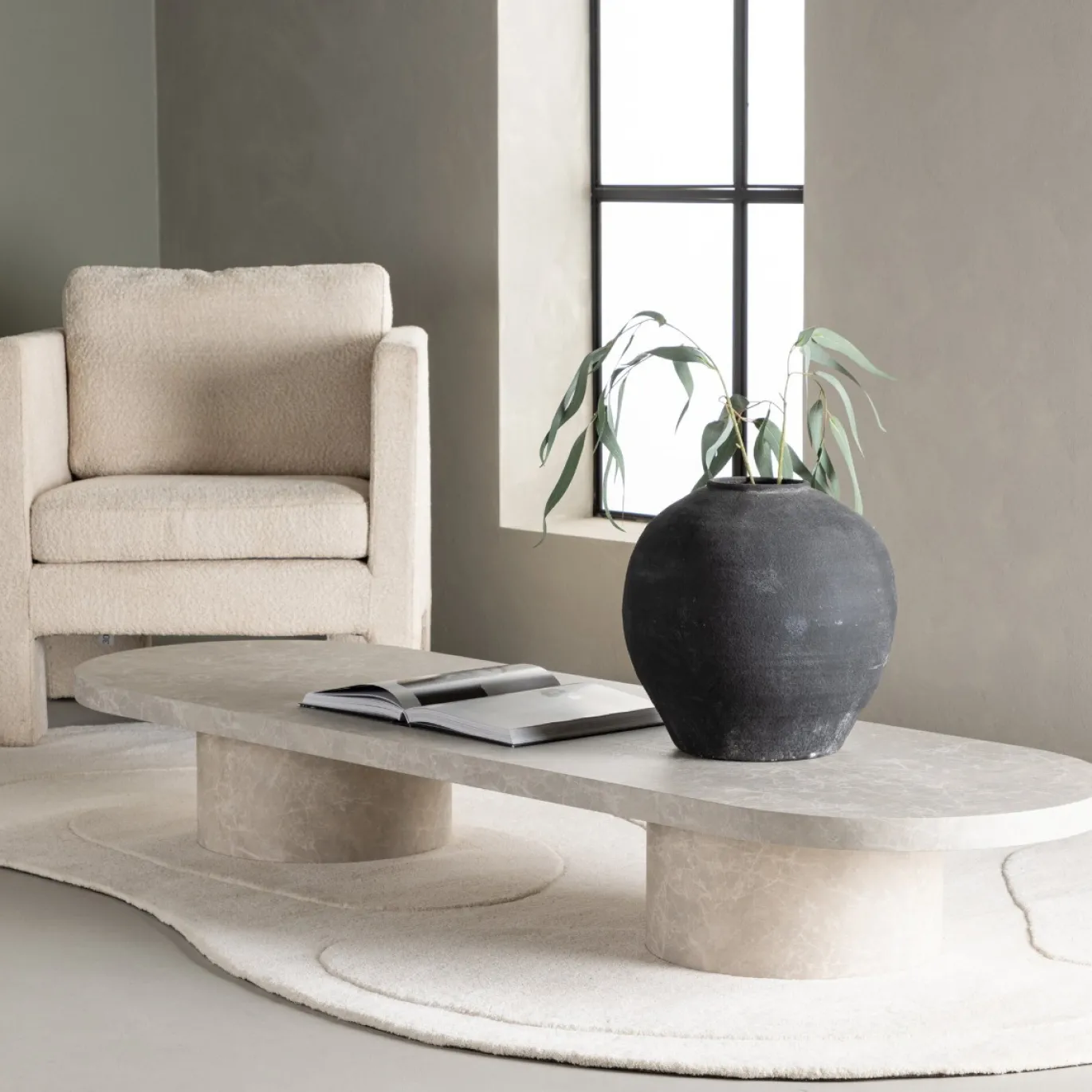Fjôrd Salontafel Narvik Beige Mdf