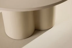 Fjôrd Salontafel Olivia Beige ⌀80cm
