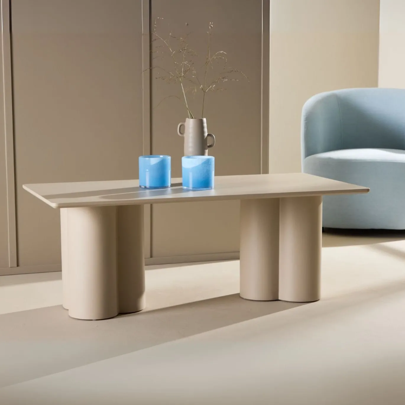 Fjôrd Salontafel Olivia Beige 120x60cm