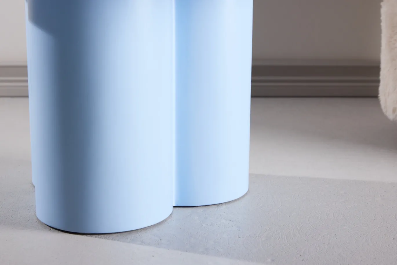 Fjôrd Salontafel Olivia MDF Blauw Ø80cm