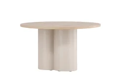 Fjôrd Salontafel Olivia MDF Whitewash Ø80cm