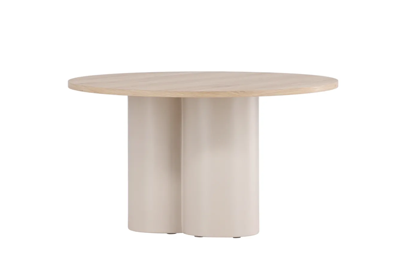 Fjôrd Salontafel Olivia MDF Whitewash Ø80cm