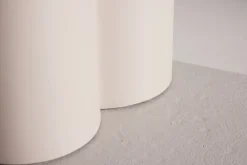 Fjôrd Salontafel Olivia MDF Whitewash Ø80cm