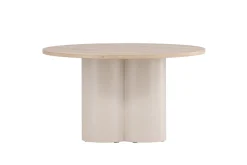 Fjôrd Salontafel Olivia MDF Whitewash Ø80cm