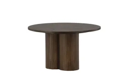 Fjôrd Salontafel Olivia Mokka Fineer Ø80cm