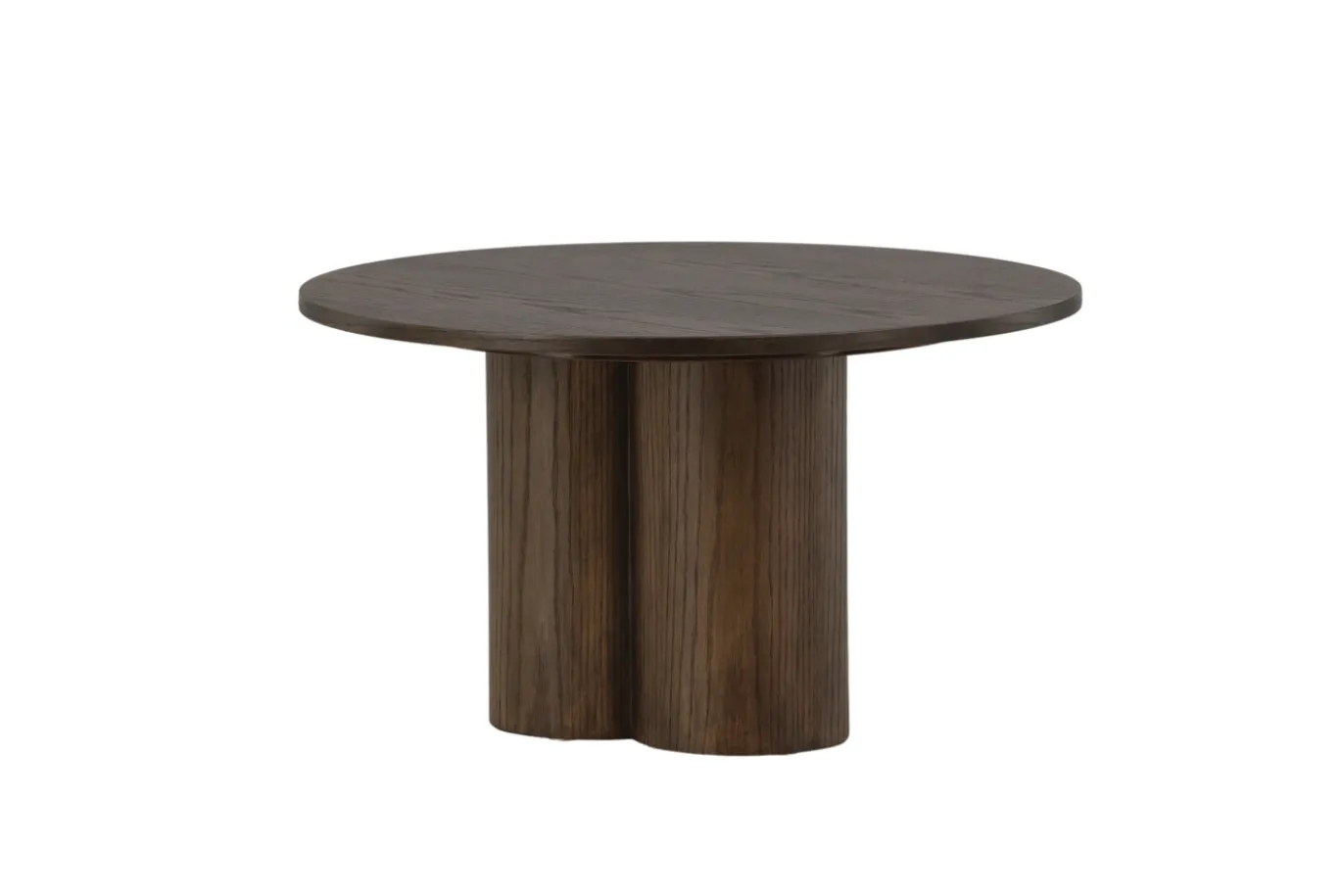 Fjôrd Salontafel Olivia Mokka Fineer Ø80cm