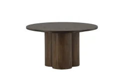 Fjôrd Salontafel Olivia Mokka Fineer Ø80cm