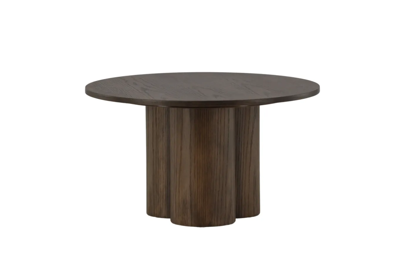 Fjôrd Salontafel Olivia Mokka Fineer Ø80cm
