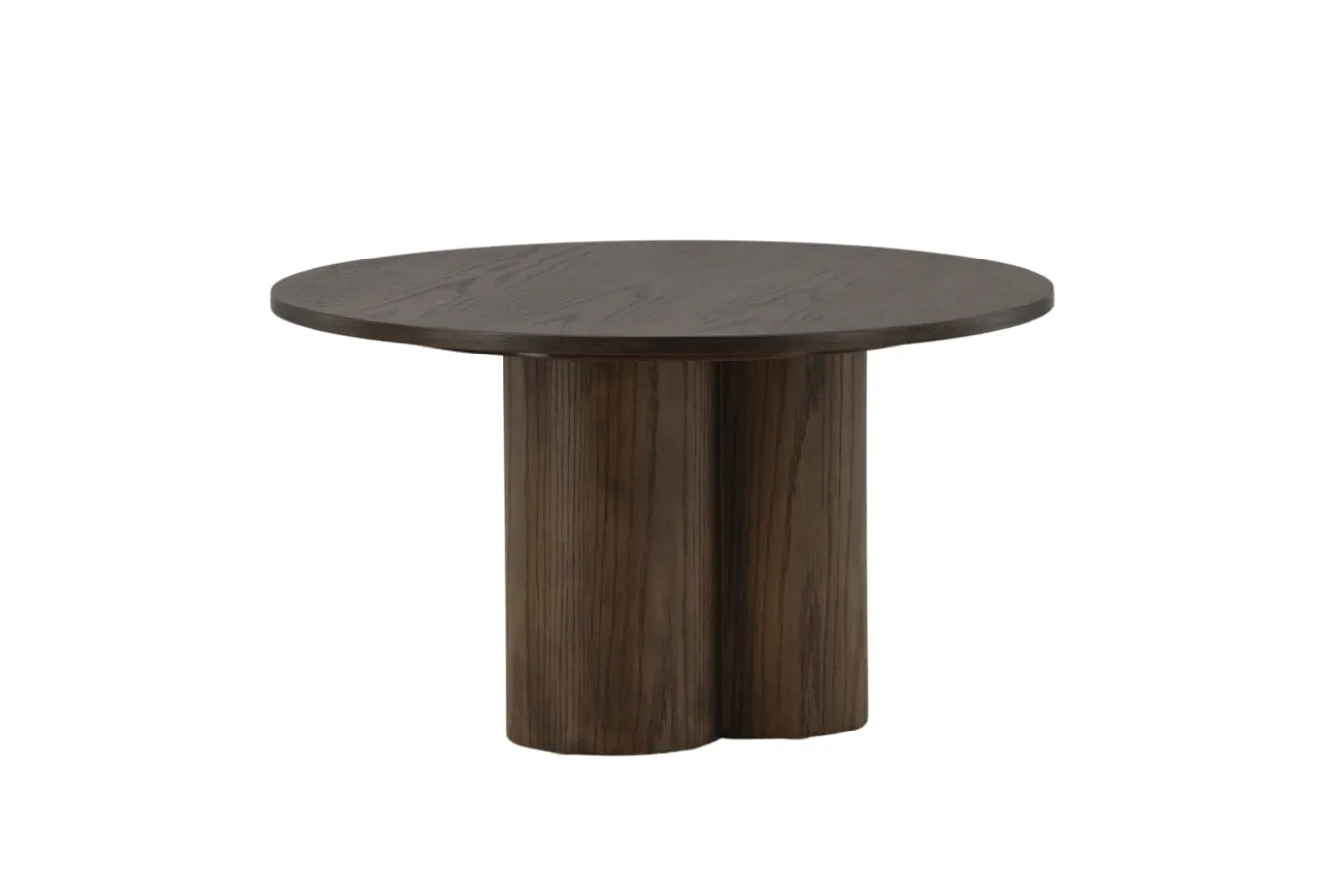 Fjôrd Salontafel Olivia Mokka Fineer Ø80cm