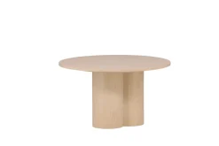 Fjôrd Salontafel Olivia Whitewash Fineer Ø80cm