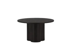 Fjôrd Salontafel Olivia Zwart Fineer Ø80cm