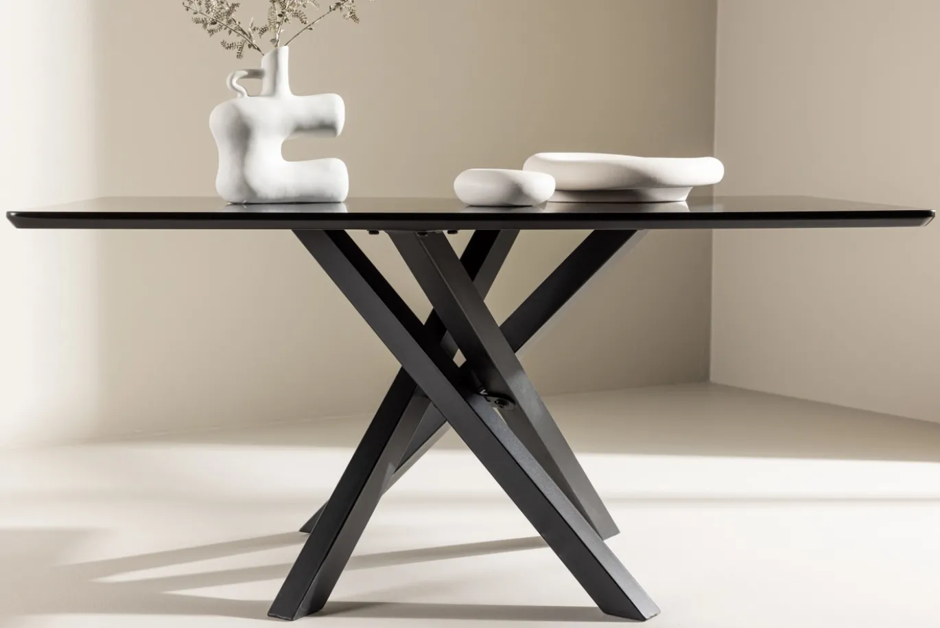 Fjôrd Salontafel Piazza 60x100cm Zwart