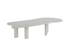 Fjôrd Salontafel Polle MDF Lichtgrijs 160x60cm
