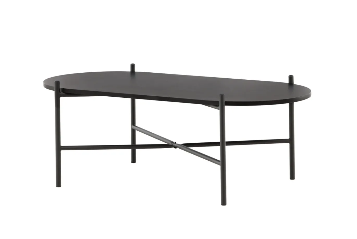 Fjôrd Salontafel Pueblo 60x120cm Zwart Mdf
