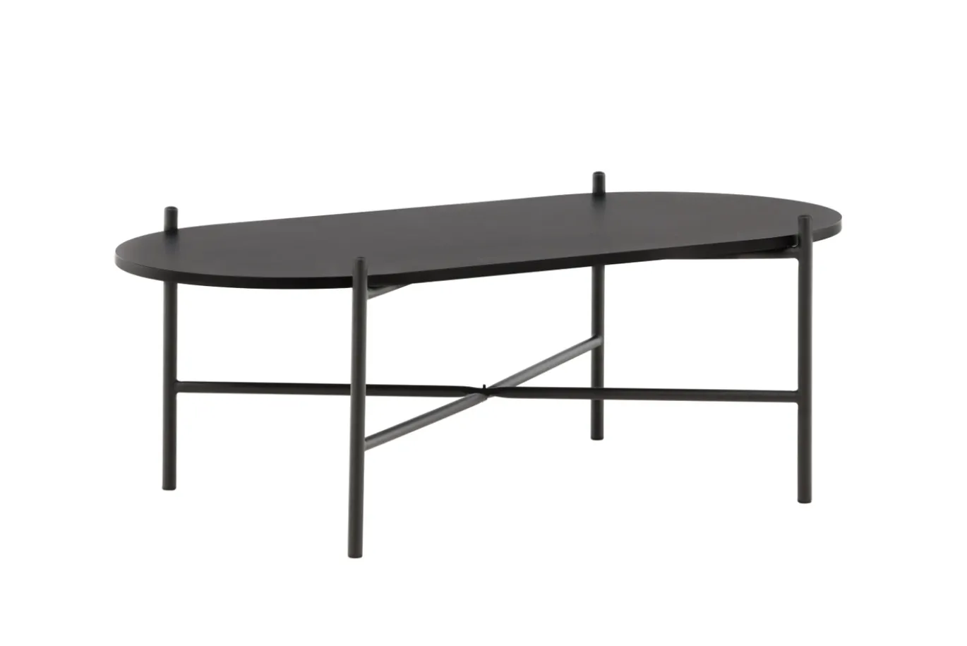 Fjôrd Salontafel Pueblo 60x120cm Zwart Mdf