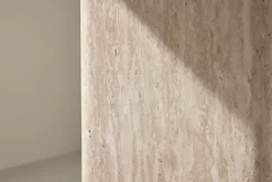 Fjôrd Salontafel Qvart Beige Travertinlook 50x50cm