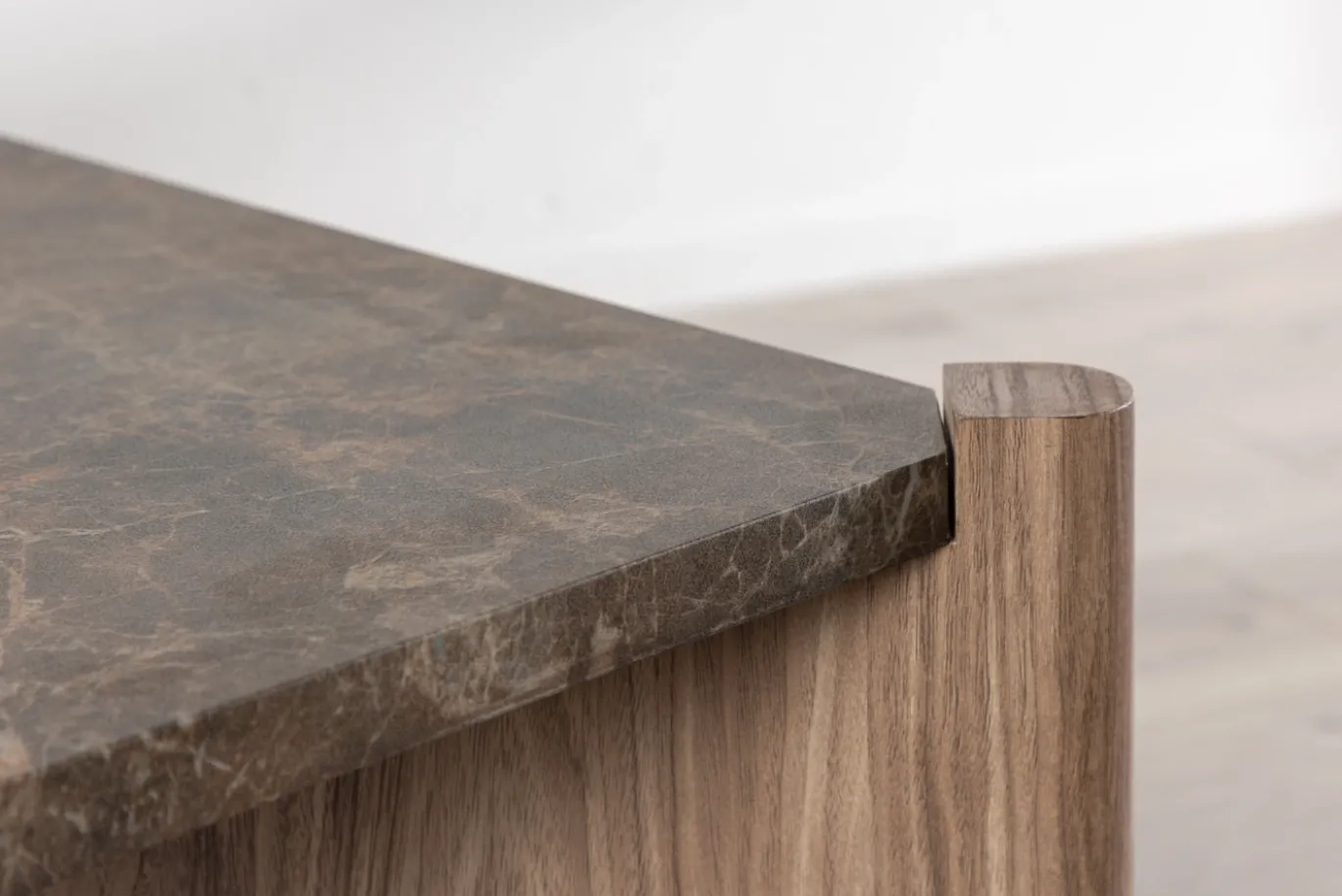 Fjôrd Salontafel Rogaland Bruin Marmerlook/Mdf