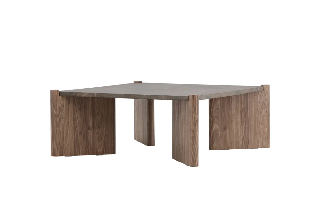 Fjôrd Salontafel Rogaland Bruin Marmerlook/Mdf