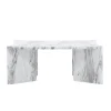 Fjôrd Salontafel Rogaland Wit Marmerlook/Mdf